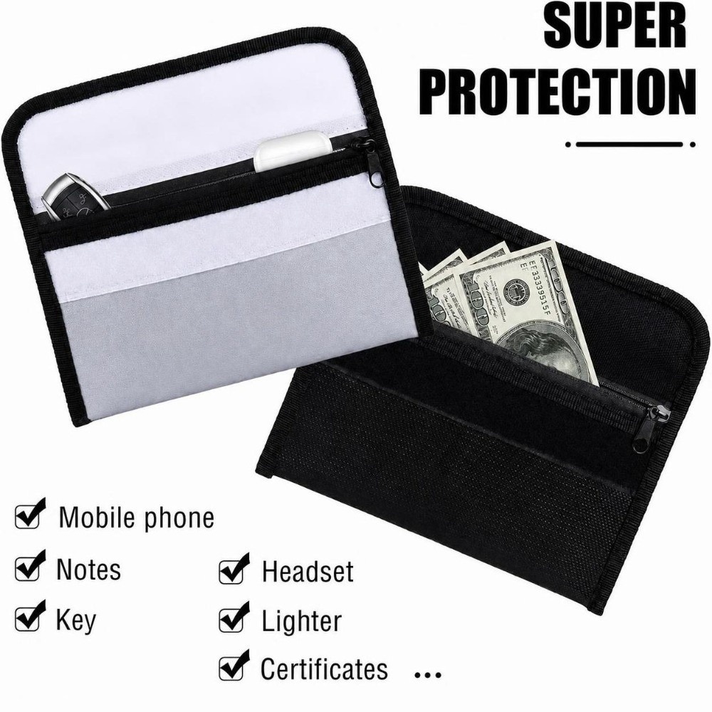 Fire Safe Document - Portable Waterproof Fireproof Storage Bag with