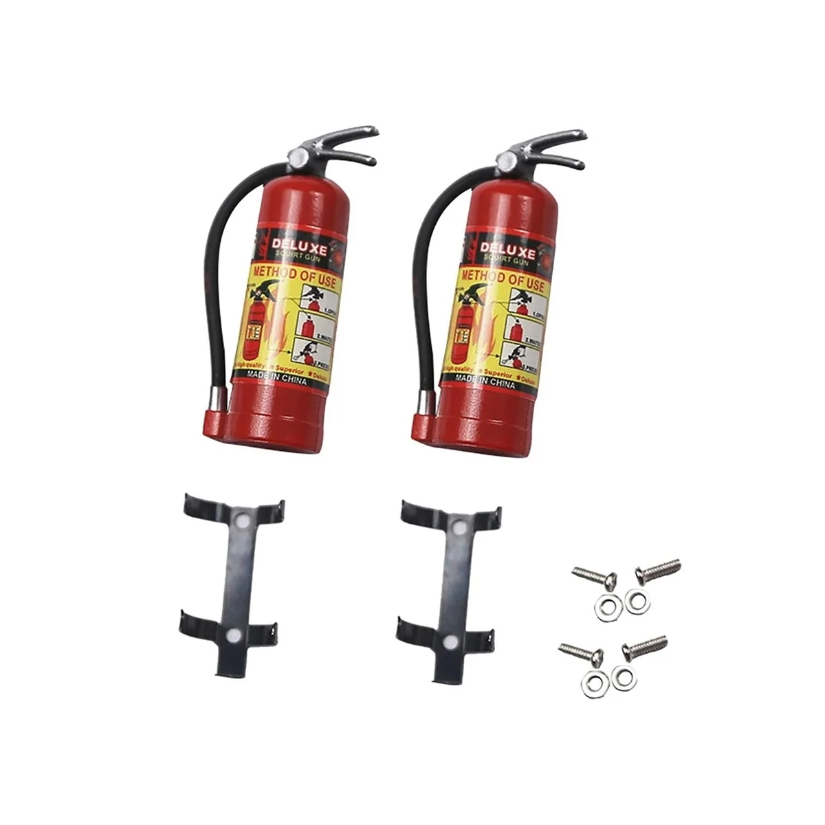 Fire Extinguisher Small - 2PCS Red Mini Fire Extinguisher for