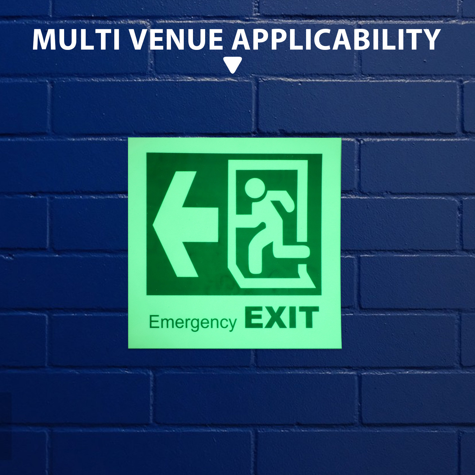 Luminous Self Adhesive Emergen - Emergency Exit Sign review and price