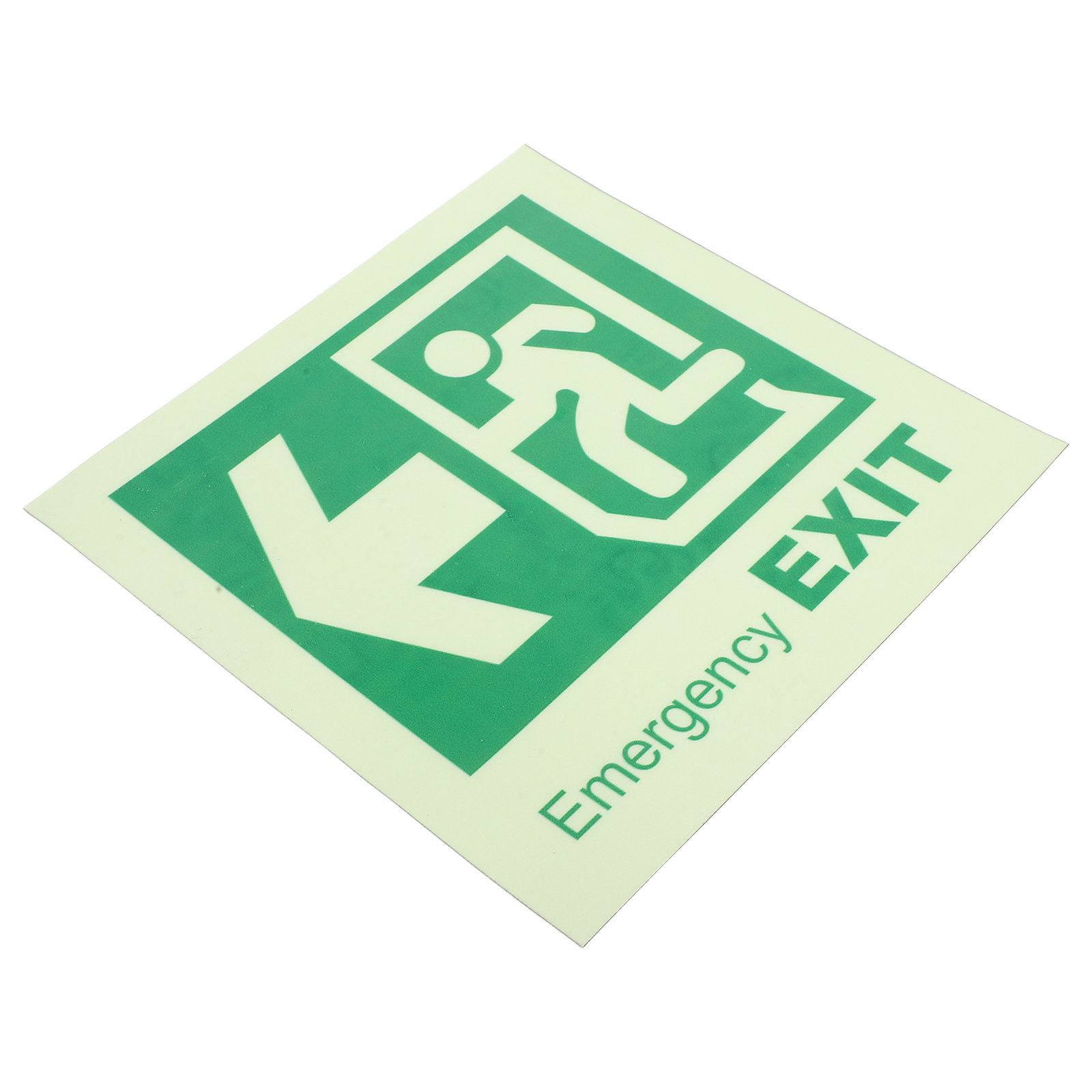 Luminous Self Adhesive Emergen - Emergency Exit Sign review and price