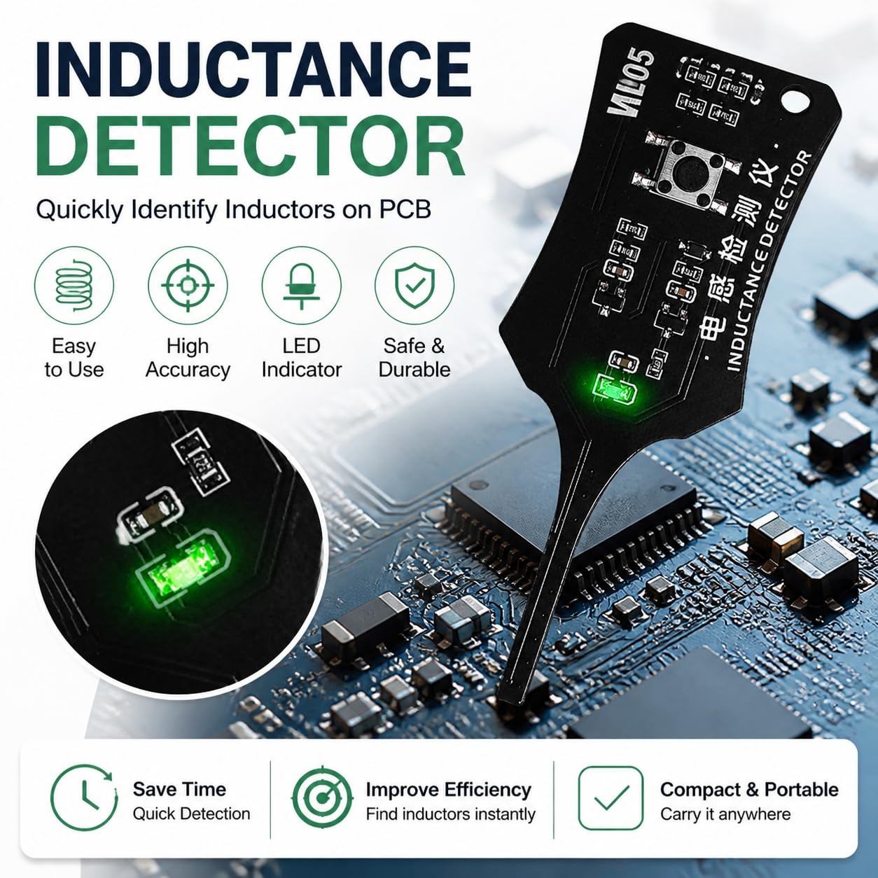 W01 Type C Inductance Tester M - Co Detector Plug review and price