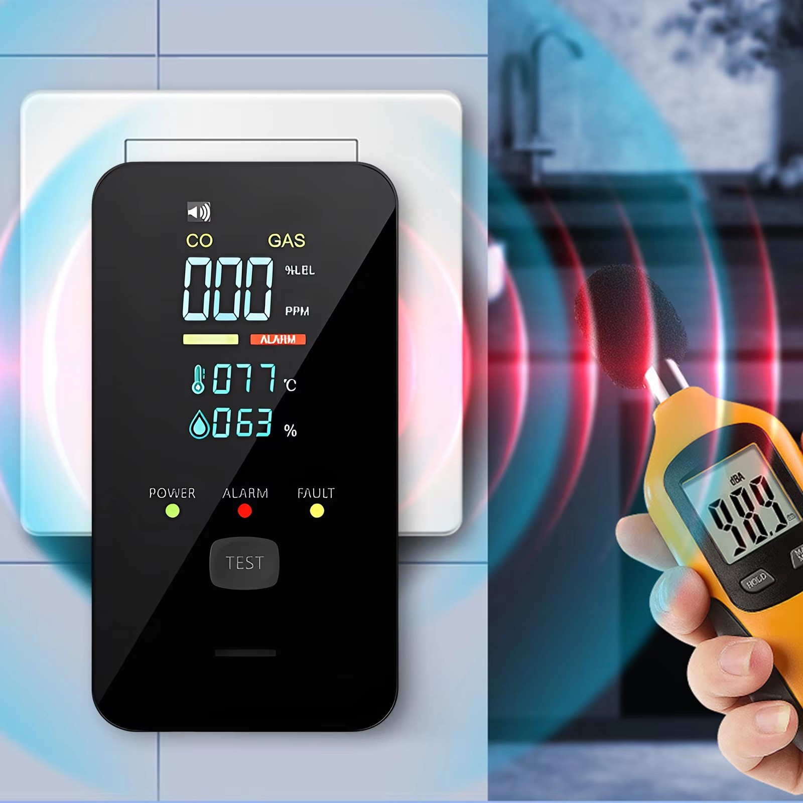 Natural Gas & Carbonn Monoxide - Co Detector Plug review and price