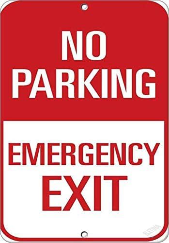 Street Sign Warning Plaque No  - Emergency Exit Sign review and price