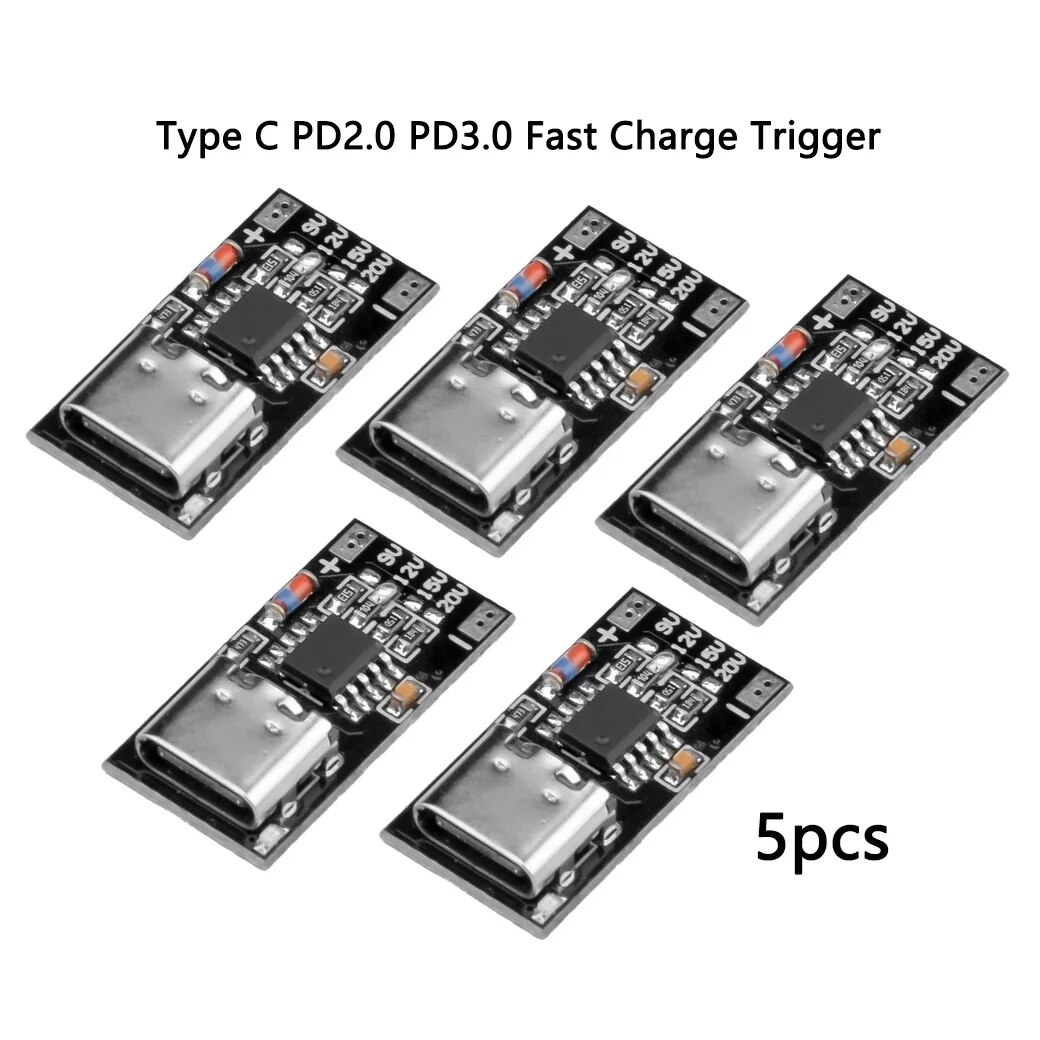 5pcs Type C PD2.0 PD3.0 Fast C - Co Detector Plug review and price