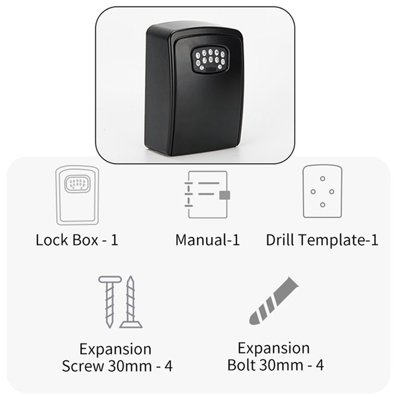 A92Z TUYA Smart Key Box Blueto - Lockbox Key Secure review and price