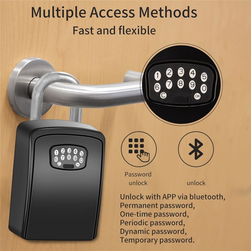 A92Z TUYA Smart Key Box Blueto - Lockbox Key Secure review and price
