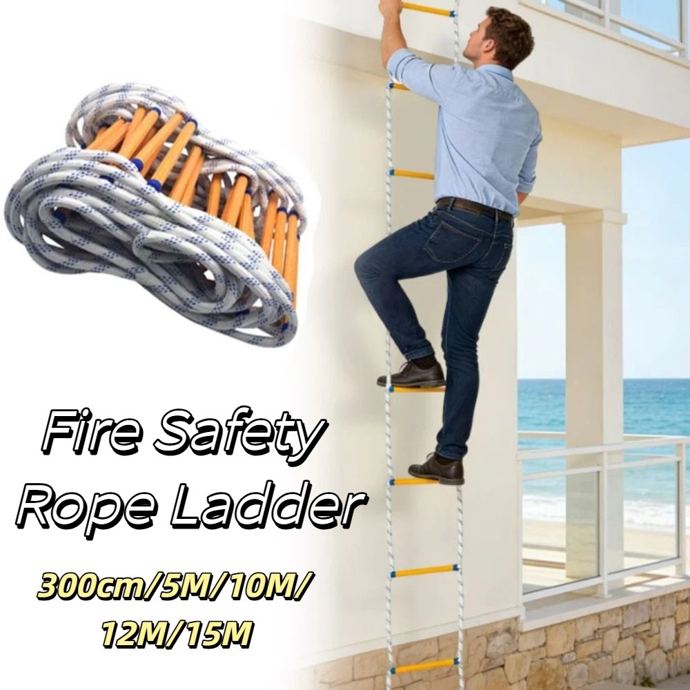 Insulated Rope Ladder Grippy S - Fire Escape Ladder review and price