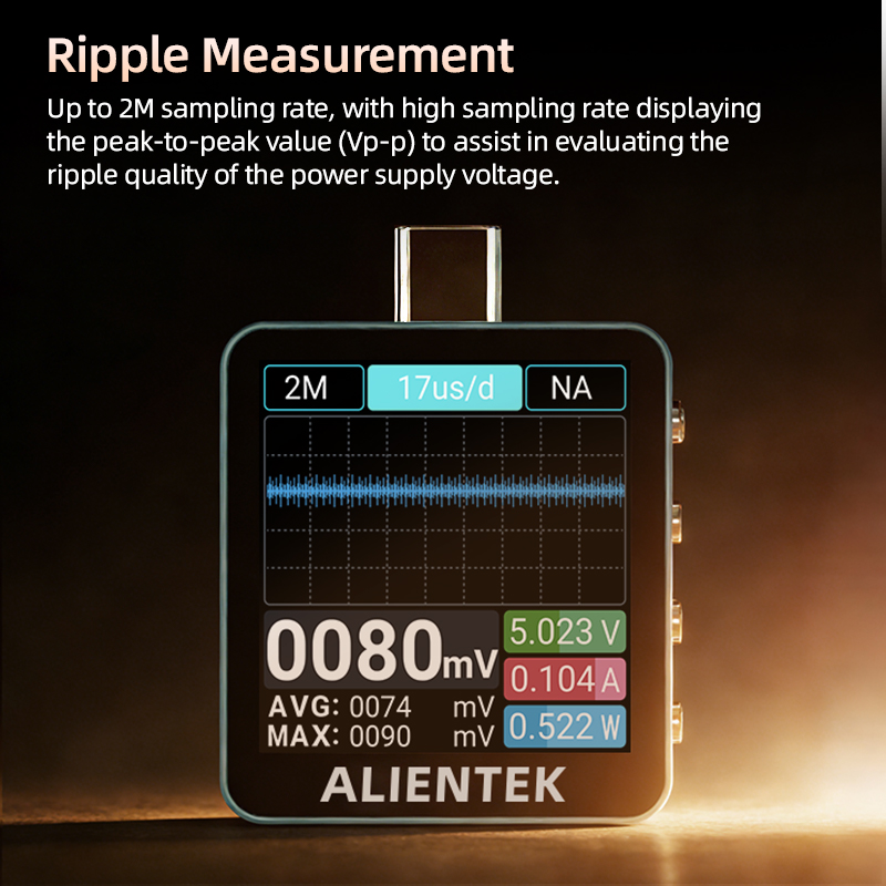 ALIENTEK C2 Type C USB Tester  - Co Detector Plug review and price
