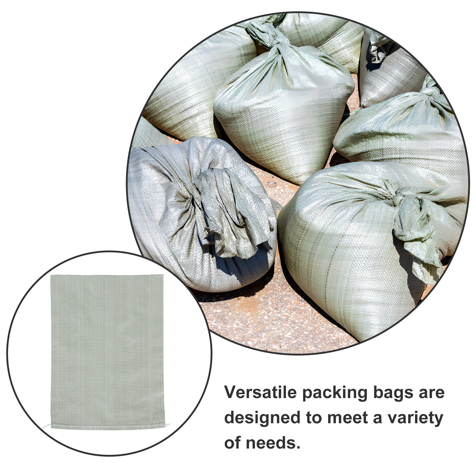 20Pcs Heavy Duty Thickened PP  - Flood Barrier Bag review and price