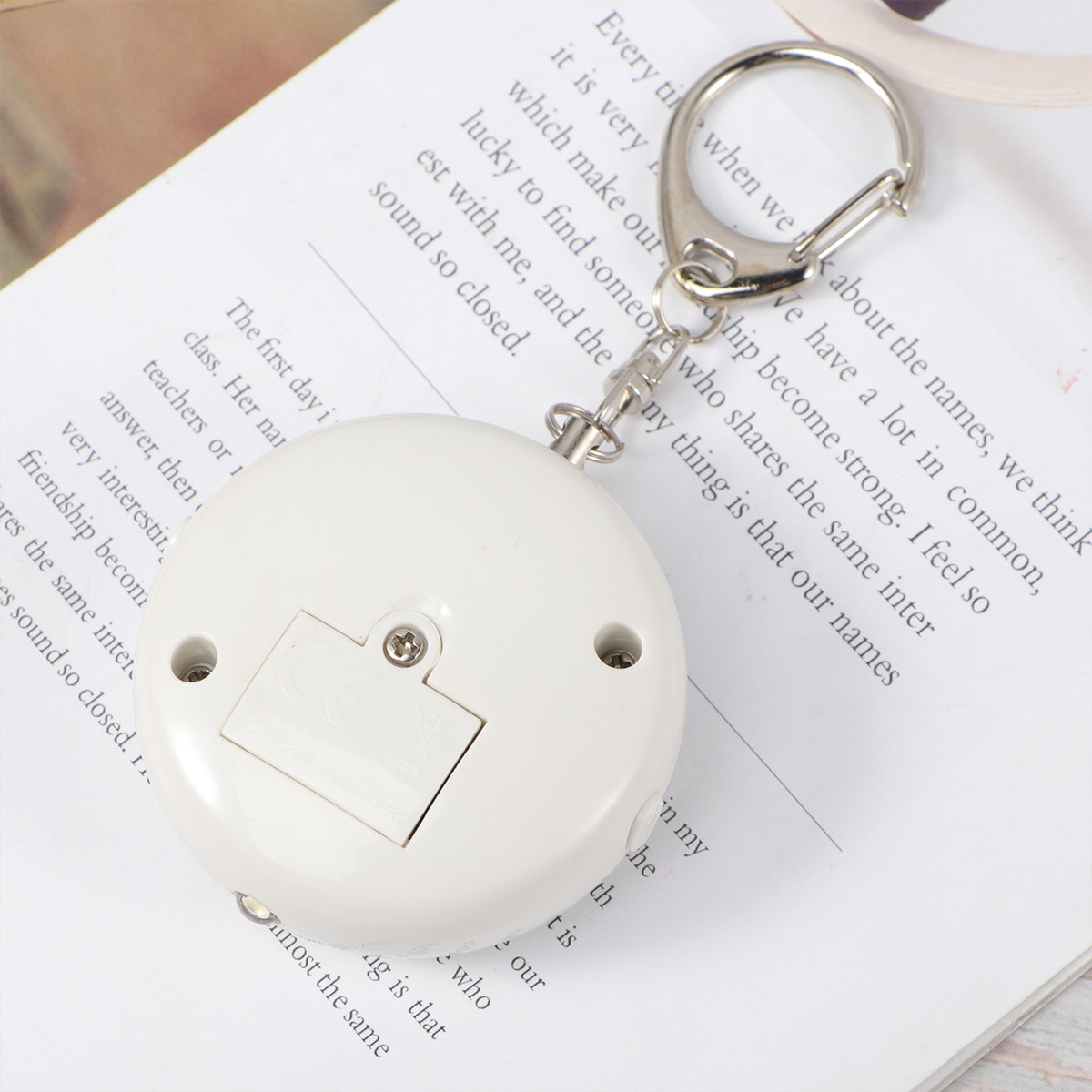Emergency Alarms Black Round E - Personal Alarm Keychain review and price