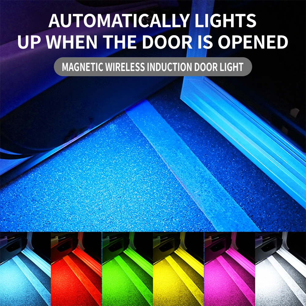 1/2PCS Car Door Lights LED Wel - Emergency Exit Sign review and price