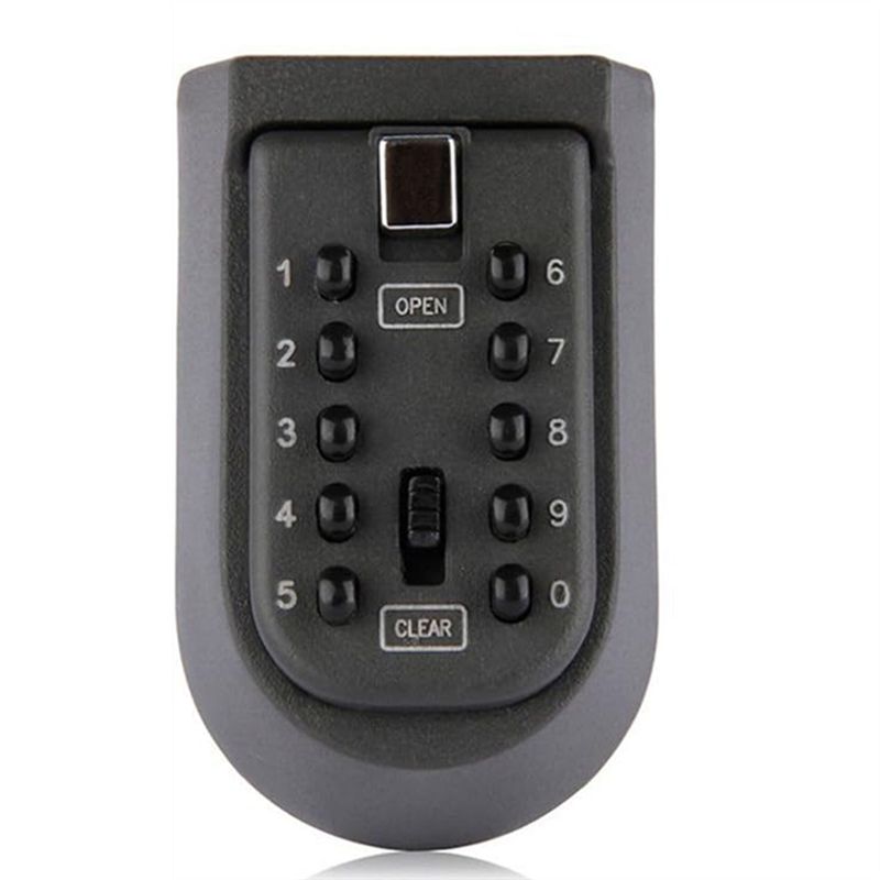 FULL-Wall Mounted Push Button  - Lockbox Key Secure review and price