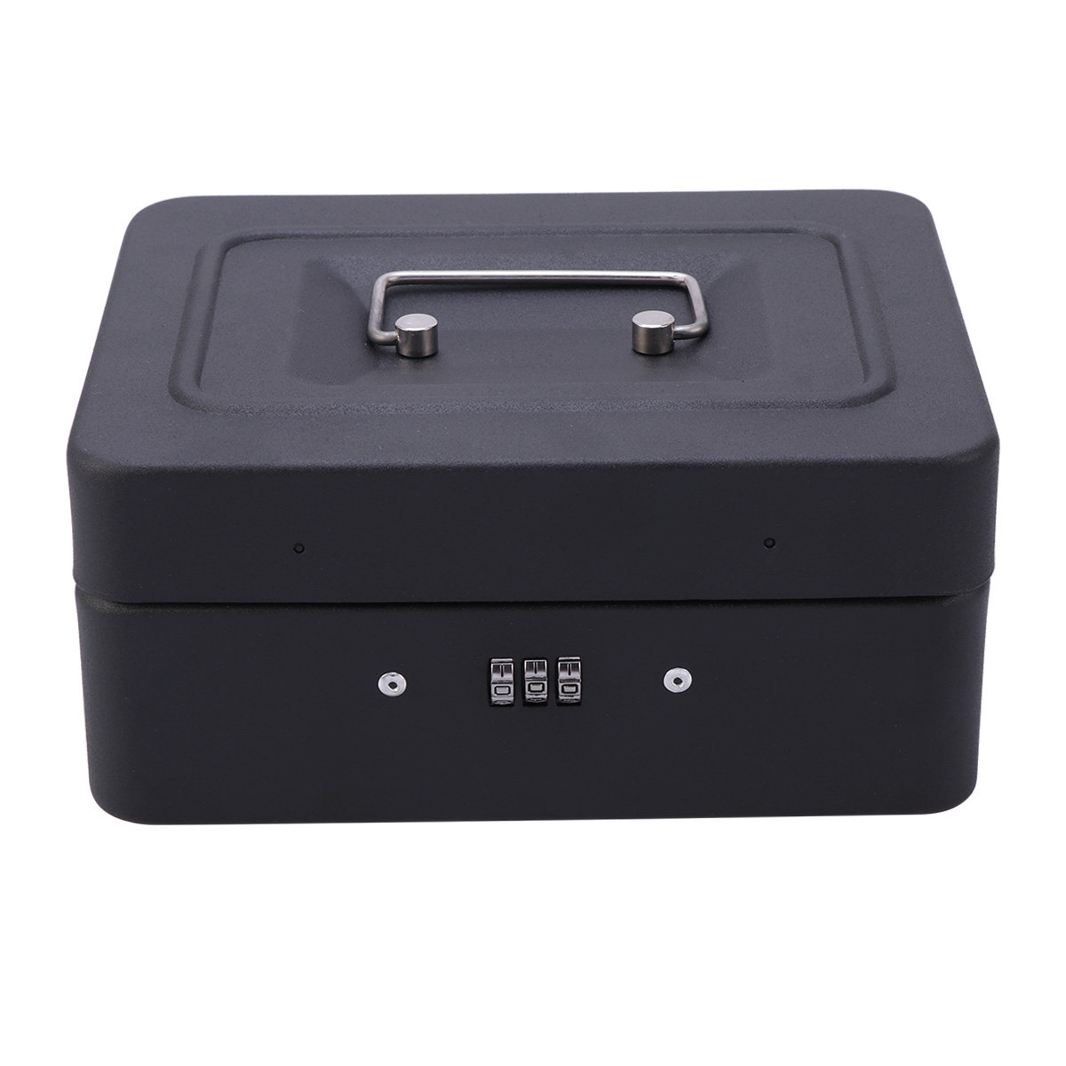 Heavy Duty Thicken Metal Cash  - Lockbox Key Secure review and price
