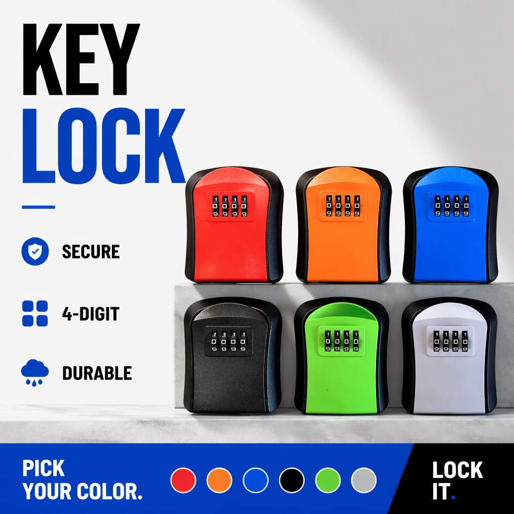 Wall Mount Waterproof Key Stor - Lockbox Key Secure review and price