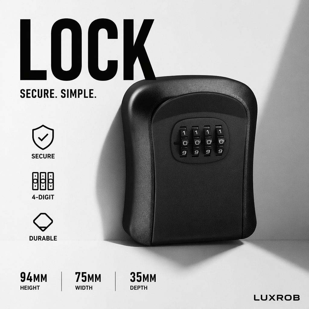 Wall Mount Waterproof Key Stor - Lockbox Key Secure review and price