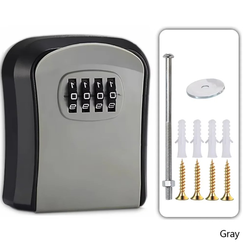 Wall Mount Key Lock Box 4 Digi - Lockbox Key Secure review and price