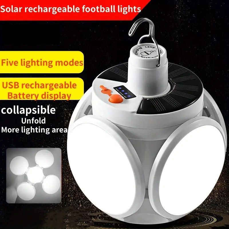 Solar Charging Light with Hook - Power Outage Light review and price